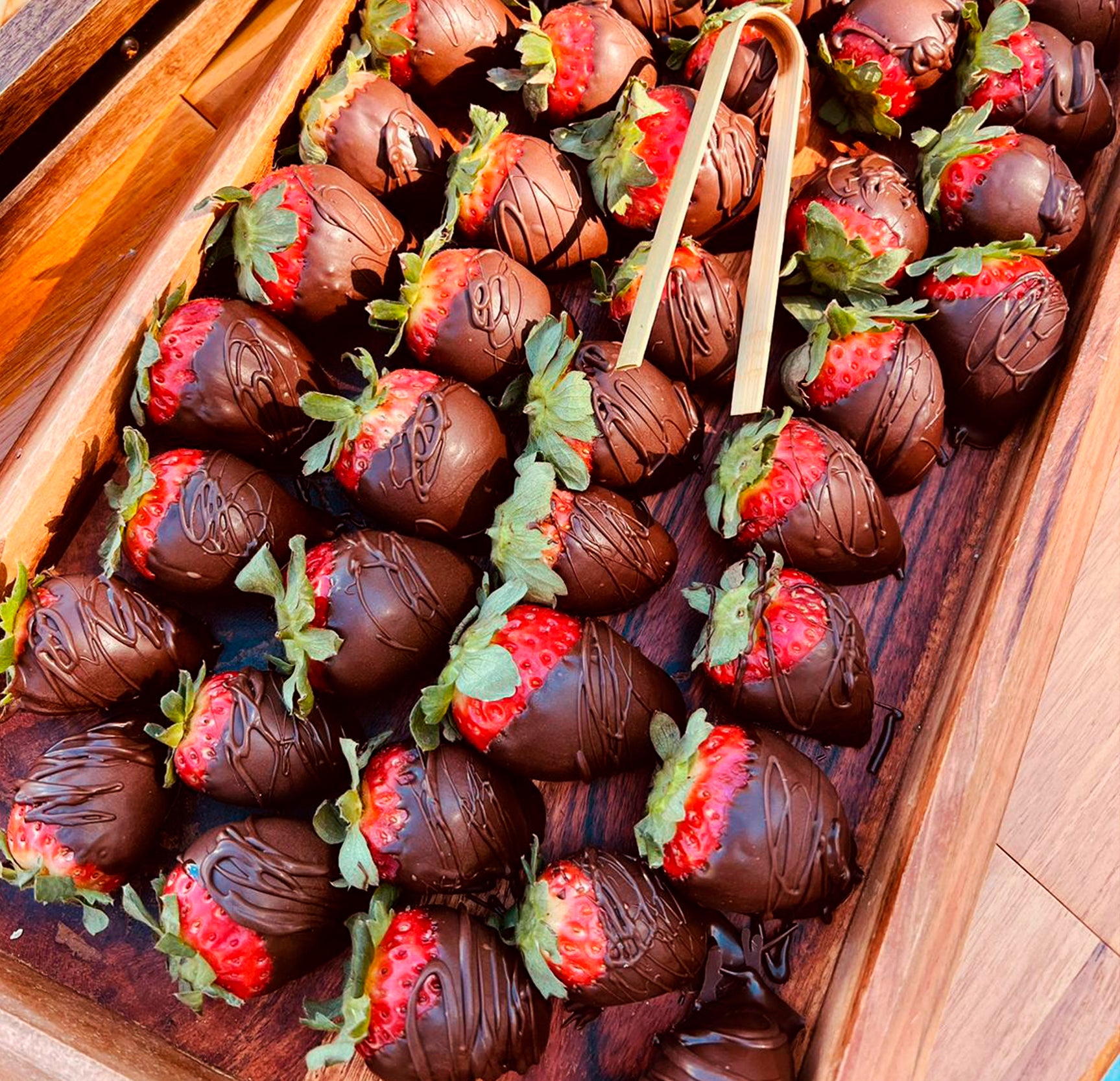 Fresas con Chocolate